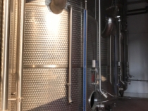 Serbatoi da stoccaggio vini termocondizionati hl 200 doppia cella