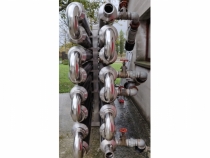  6-tube in tube heat exchanger 