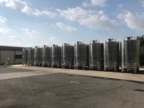 Storage tanks hl 150 flowered stainless steel