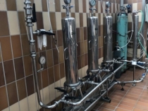 Microfiltration plant