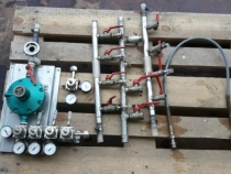 Control unit and nitrogen distributor