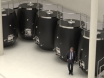 Vasche per vino in cemento mod. opale  
