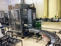 Fine line complete glass line for sparkling wine, still wine, used sparkling wine