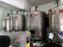 50 hl steel tanks