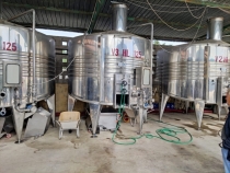 Vinificatori in acciaio hl 125