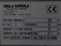 Filtro a farina della toffola  nf 10