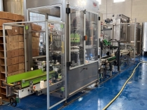 End of packaging line