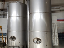 Serbatoio da litri 5.000 in acccaio inox