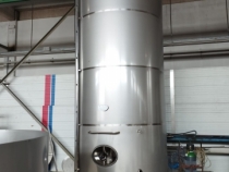 Serbatoio da litri 10.000 in accaio inox