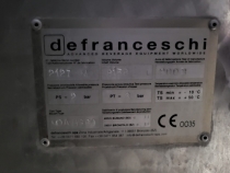 De franceschi press in stainless steel