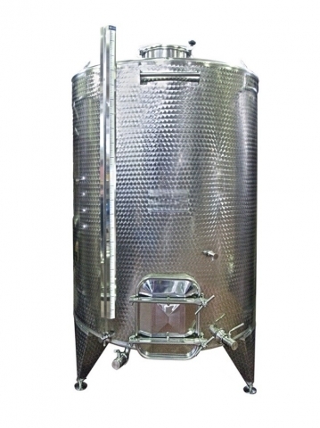 Serbatoio 34 hl da stoccaggio/vinificazione  in acciaio inox