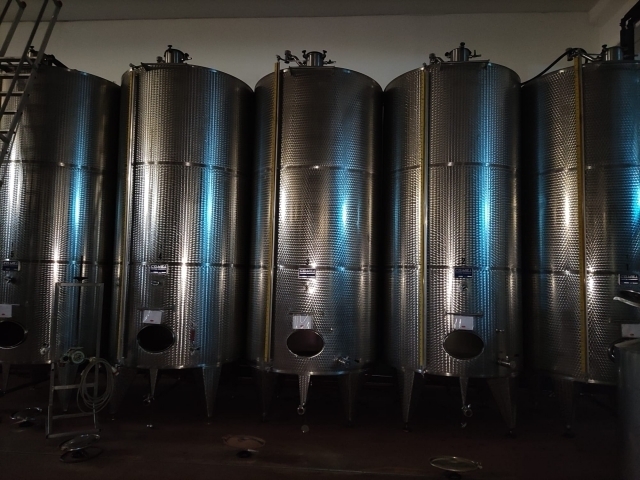 Serbatoi hl 100 da stoccaggio  in acciaio inox