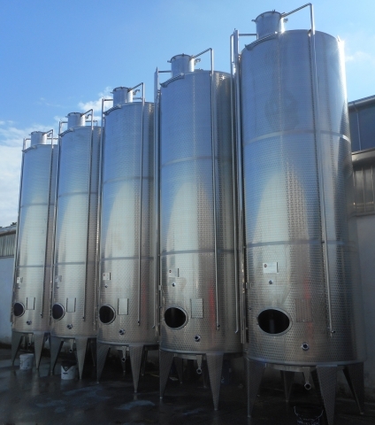 Serbatoi hl 150 da stoccaggio  in acciaio inox