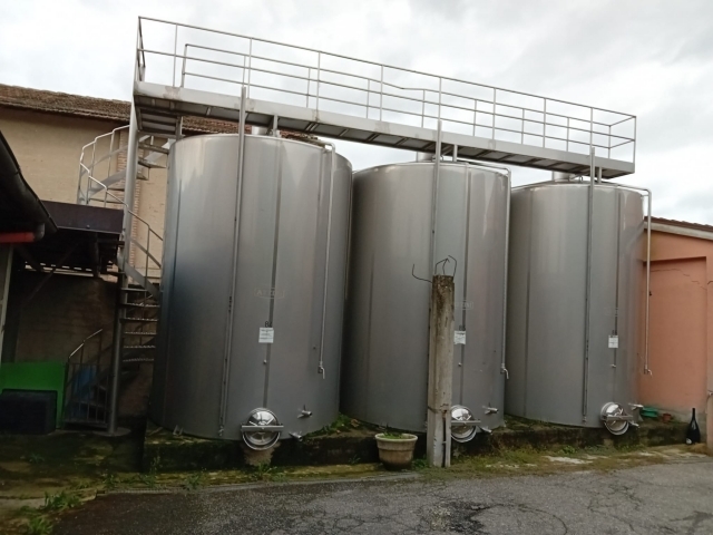Serbatoi hl 260 da stoccaggio  in acciaio inox 