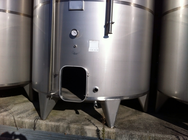 Serbatoi hl 300 da vinificazione in acciaio inox
