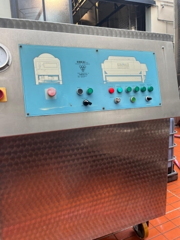 Pressa a polmone zorzi hl 42 in acciaio inox