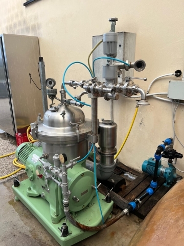 Centrifuga separatore westfalia