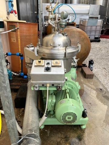 Centrifuga separatore westfalia