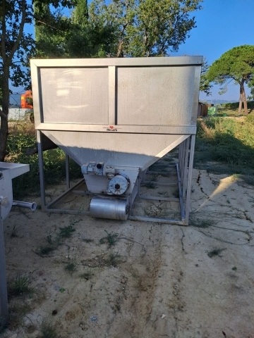Vasca mercury 4 con rulli dosatori