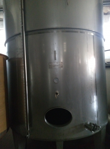 N5. serbatoi 150hl da stoccaggio in acciaio inox 316