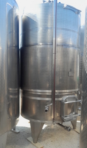 Serbatoio 50 hl in acciaio inox 304 termocondizionato