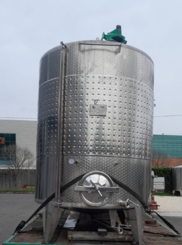 Serbatoio 50 hl in acciaio inox 304 termocondizionato