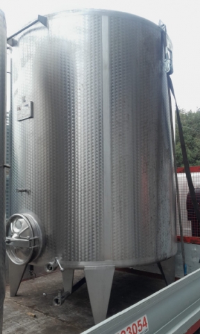 Serbatoio 50 hl in acciaio inox 304 termocondizionato