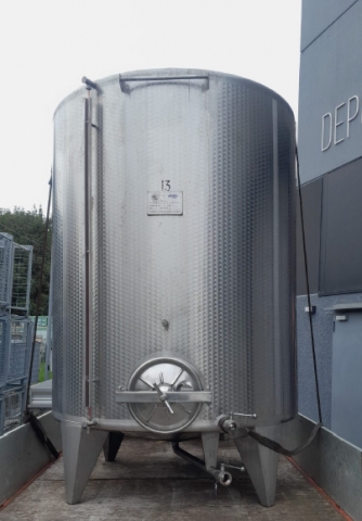Serbatoio 52 hl in accioio inox 304