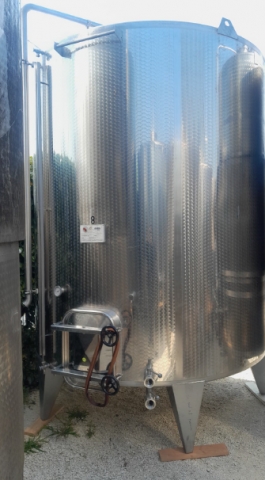 N.2 serbatoio 100 hl in acciaio inox termocondizionati