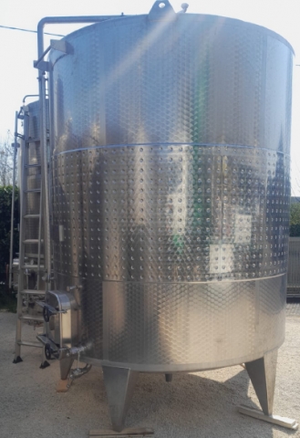 Serbatoio 100 hl in acciaio inox termocondizionato