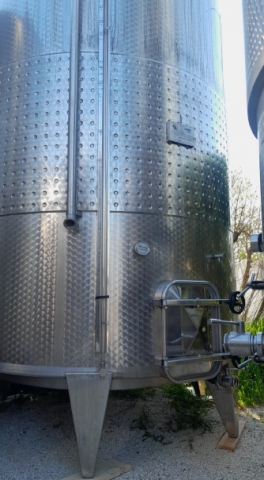 Serbatoio 160hl in acciaio inox termocondizionato 