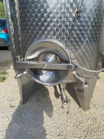 Serbatoio semprepieno 25 hl in acciaio inox