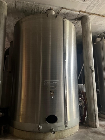 Serbatoio 465hl stoccaggio in acciaio inox