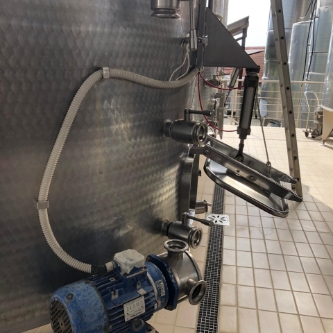 Vinificatori 100 hl in acciaio inox