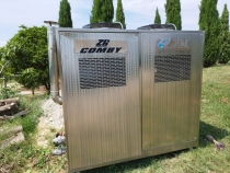 Refrigeratore comby con caldaia