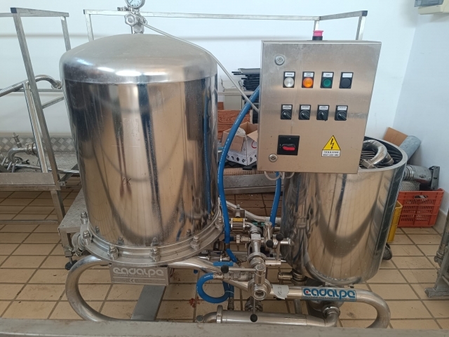 Filtro farina alluvionaggio 4 m²