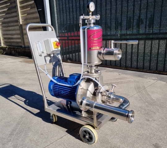 Flottatore-per la chiarificazione del mosto 300/420 hl/h