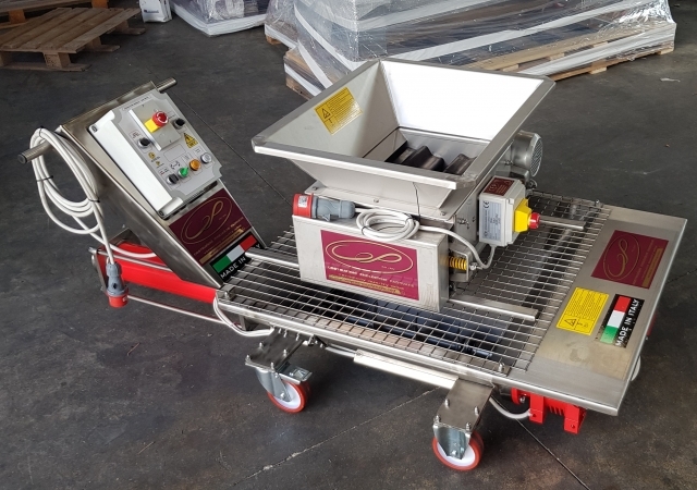 Pigiatoio a rulli per uva 10 ton/h