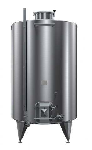 Serbatoio 53 hl da stoccaggio/vinificazione in acciaio inox