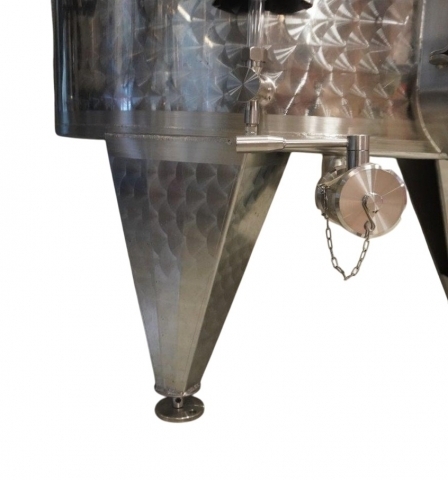 Serbatoio 53 hl da stoccaggio/vinificazione in acciaio inox