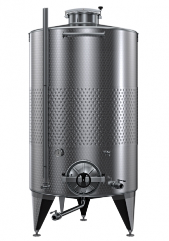 Serbatoio 17 hl da stoccaggio/vinificazione  in acciaio inox