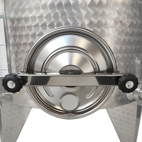 Serbatoio 17 hl da stoccaggio/vinificazione  in acciaio inox