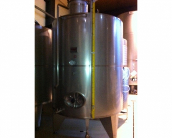 Steel tank for wine, capacity hl 50