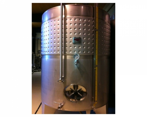 Used stainless steel tank, capacity 50 hl